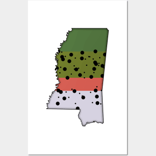 Mississippi Trout Posters and Art